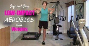 Best Low Impact Aerobics with Arm Toning Exercise Video, Safe Home Use