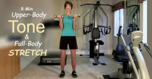 Quick Home Exercises Video for Toning and Stretching